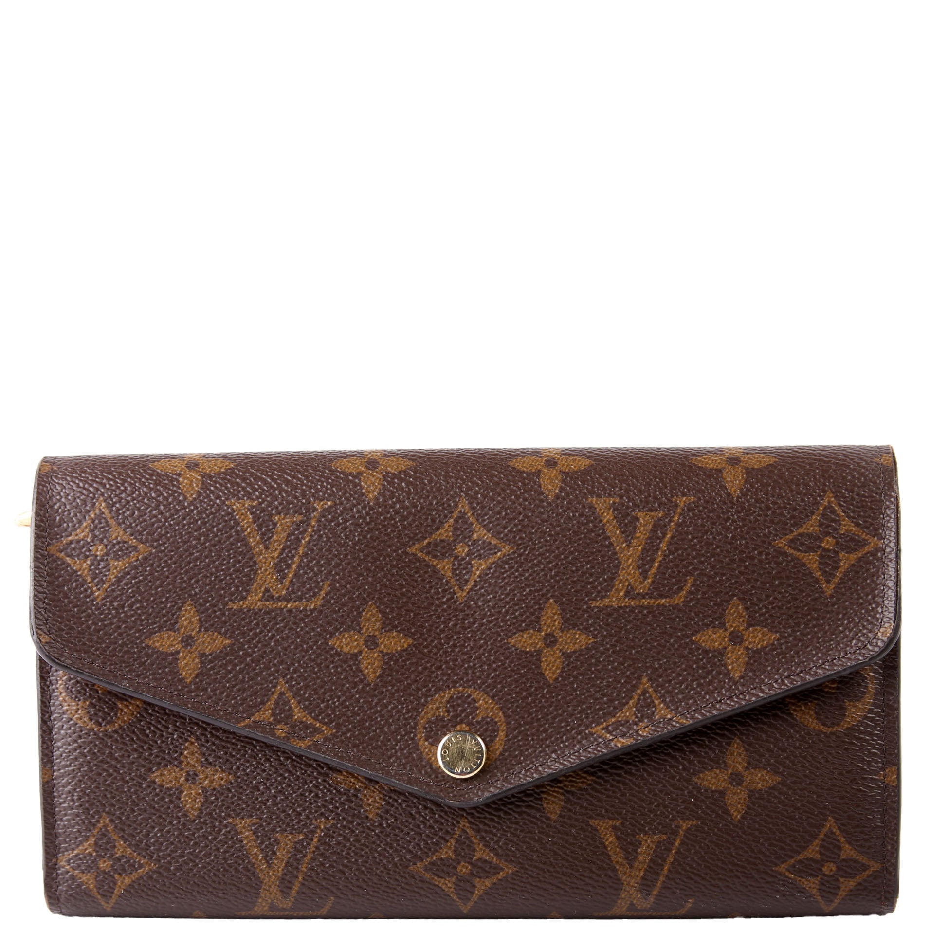 Sarah Wallet Monogram Newer Red