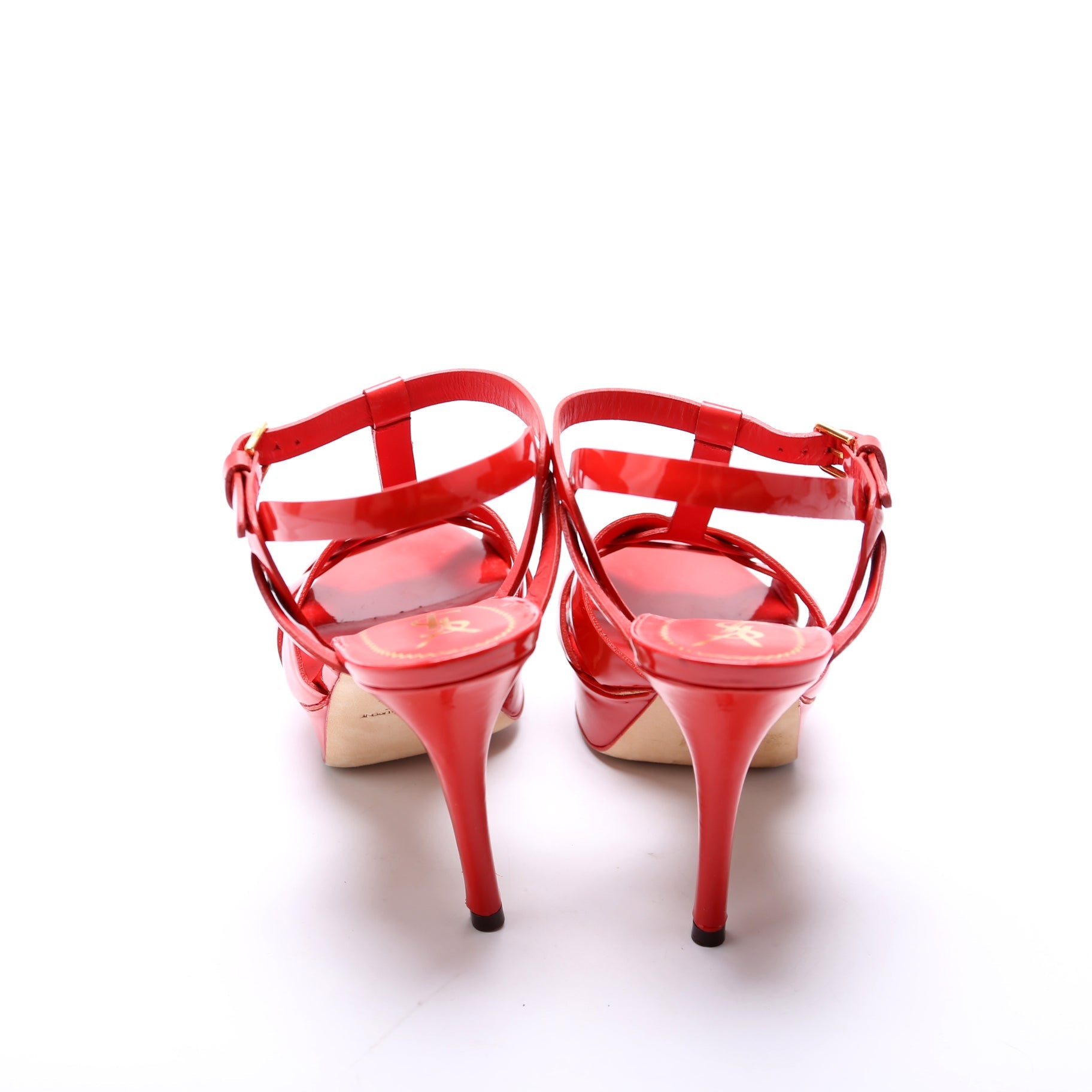 Tribute Sandal Heels Size 37 Red