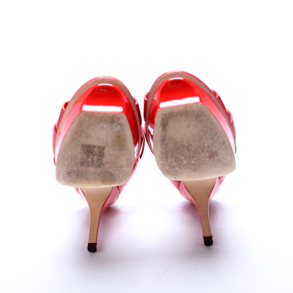 Tribute Sandal Heels Size 37 Red