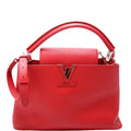 Capucines PM Taurillon Red