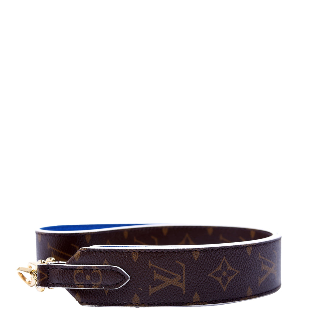 Bandouliere Monogram/Leather Blue