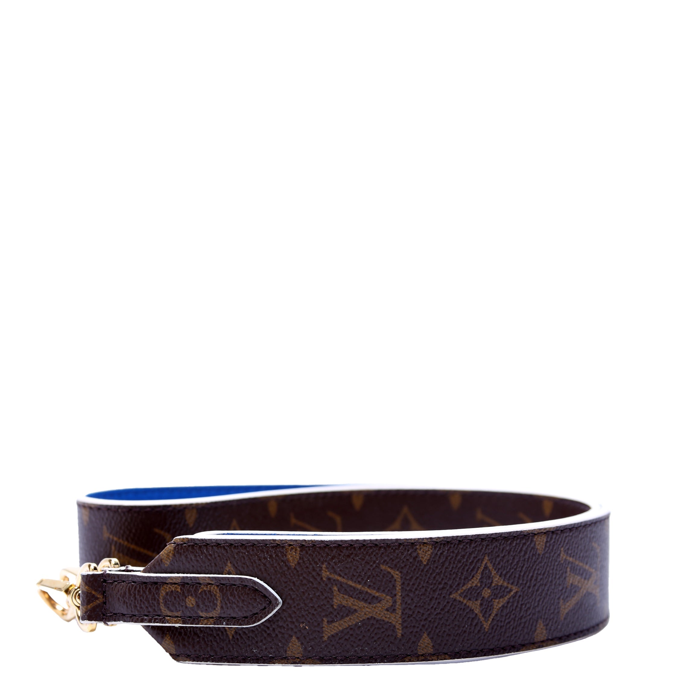 Bandouliere Monogram/Leather Blue