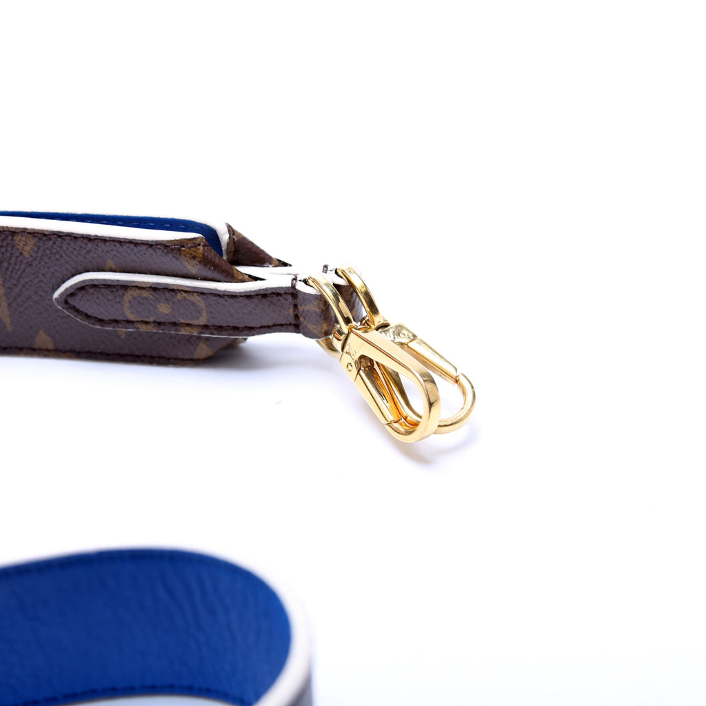 Bandouliere Monogram/Leather Blue