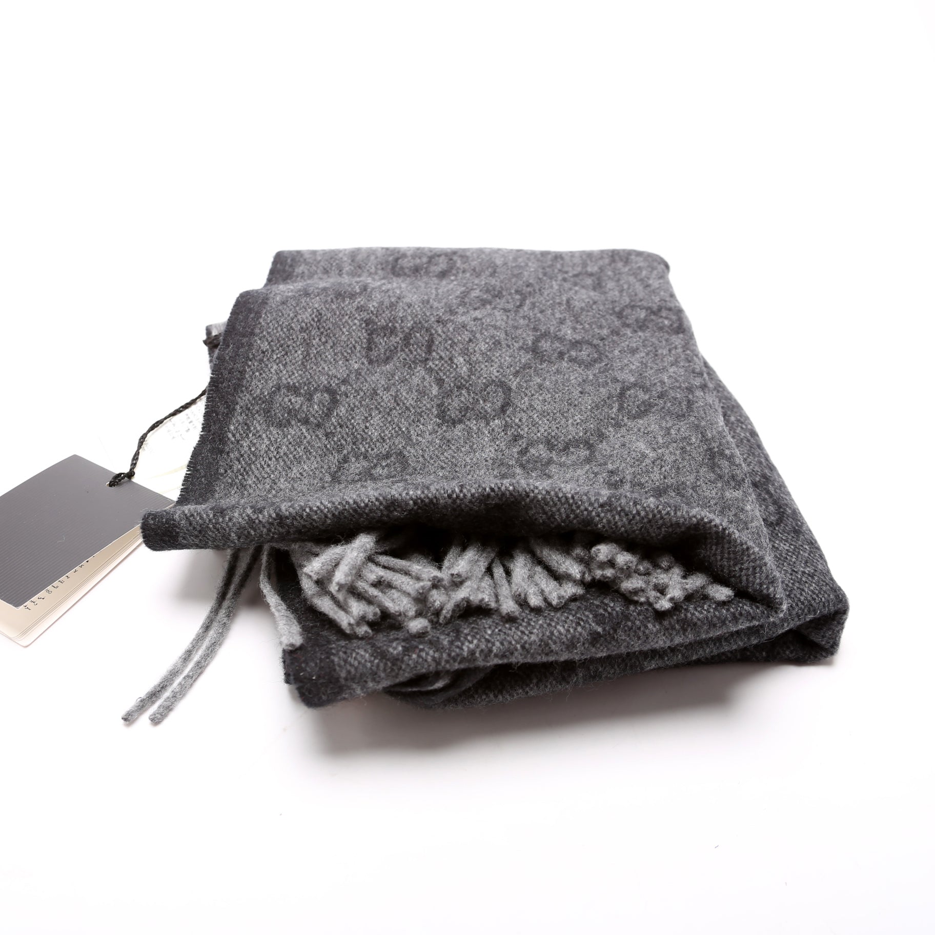 570603 Stole Wool Gray