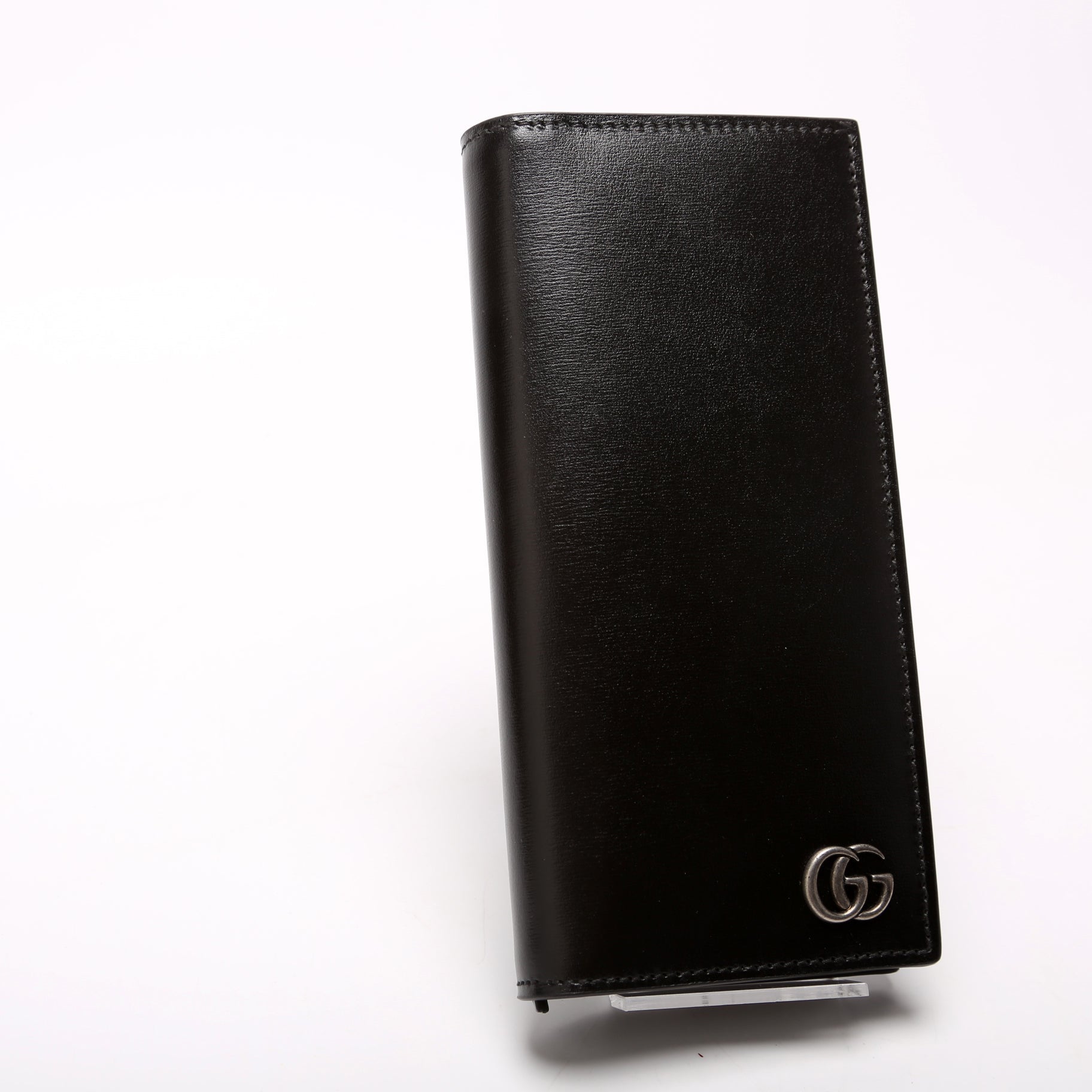 428740 Marmont Bi Fold Long Wallet Black