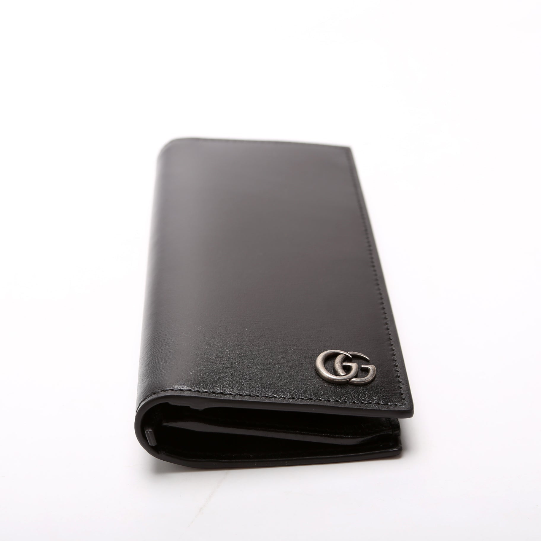 428740 Marmont Bi Fold Long Wallet Black