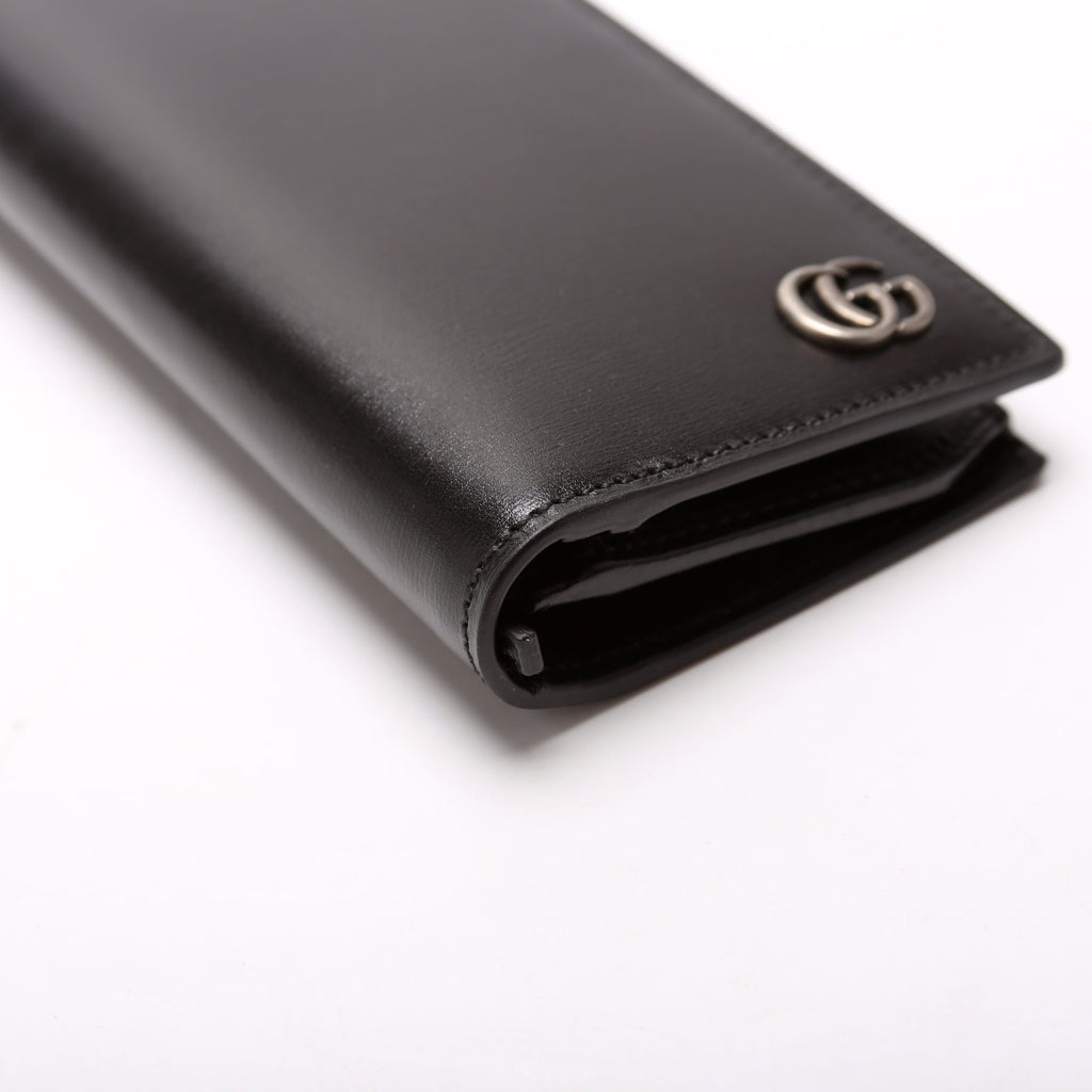 428740 Marmont Bi Fold Long Wallet Black