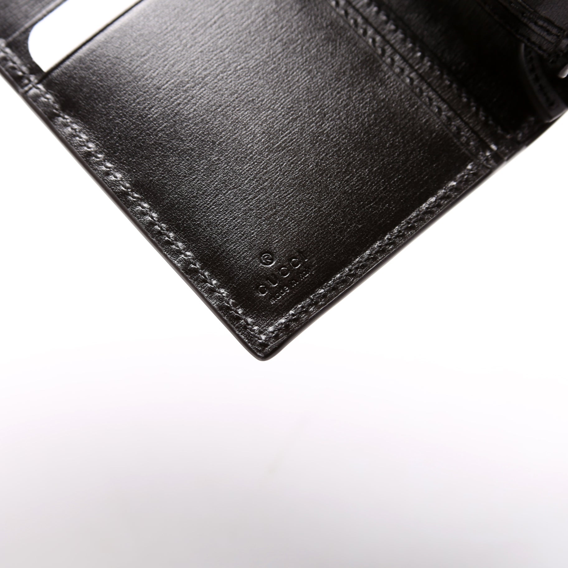 428740 Marmont Bi Fold Long Wallet Black