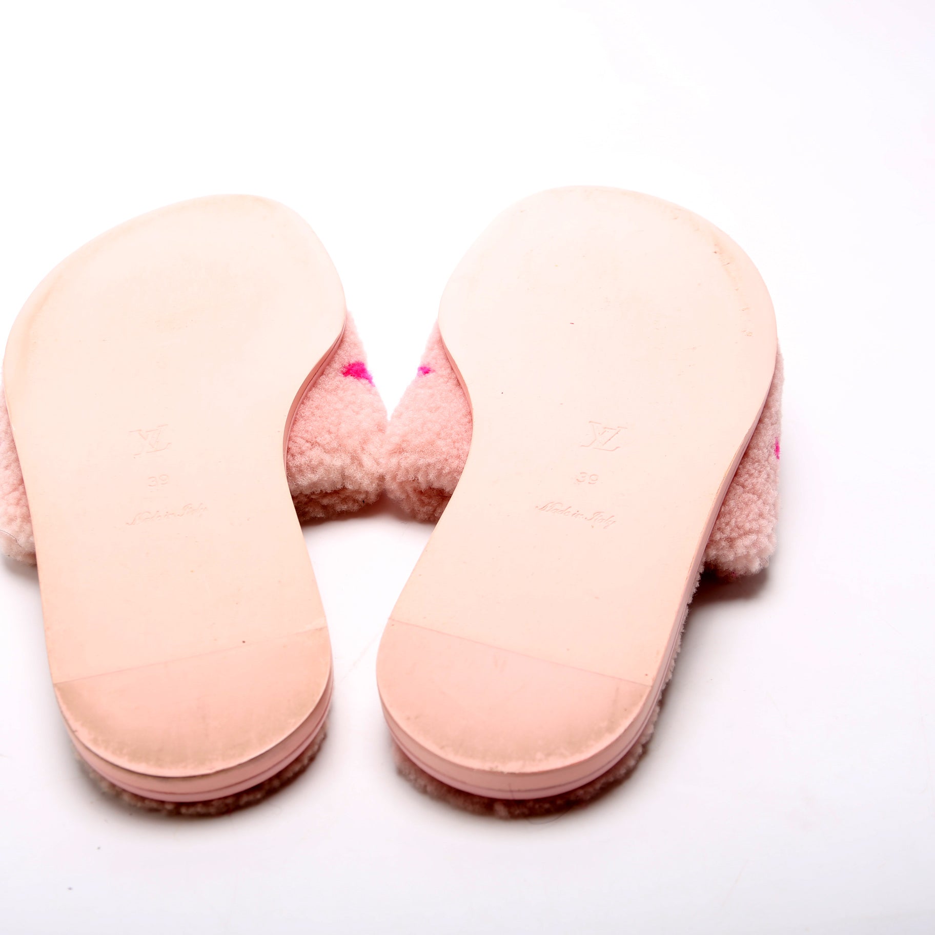 Magnetic Mules Shearling Size 39 Pink