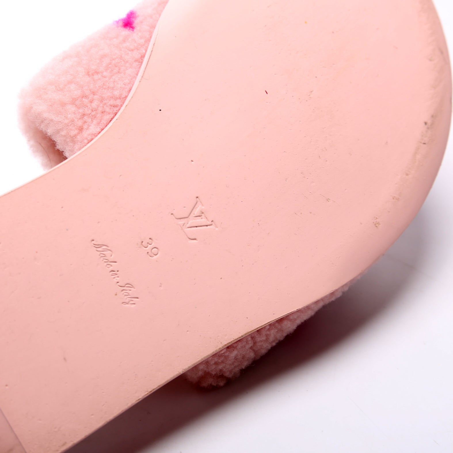 Magnetic Mules Shearling Size 39 Pink