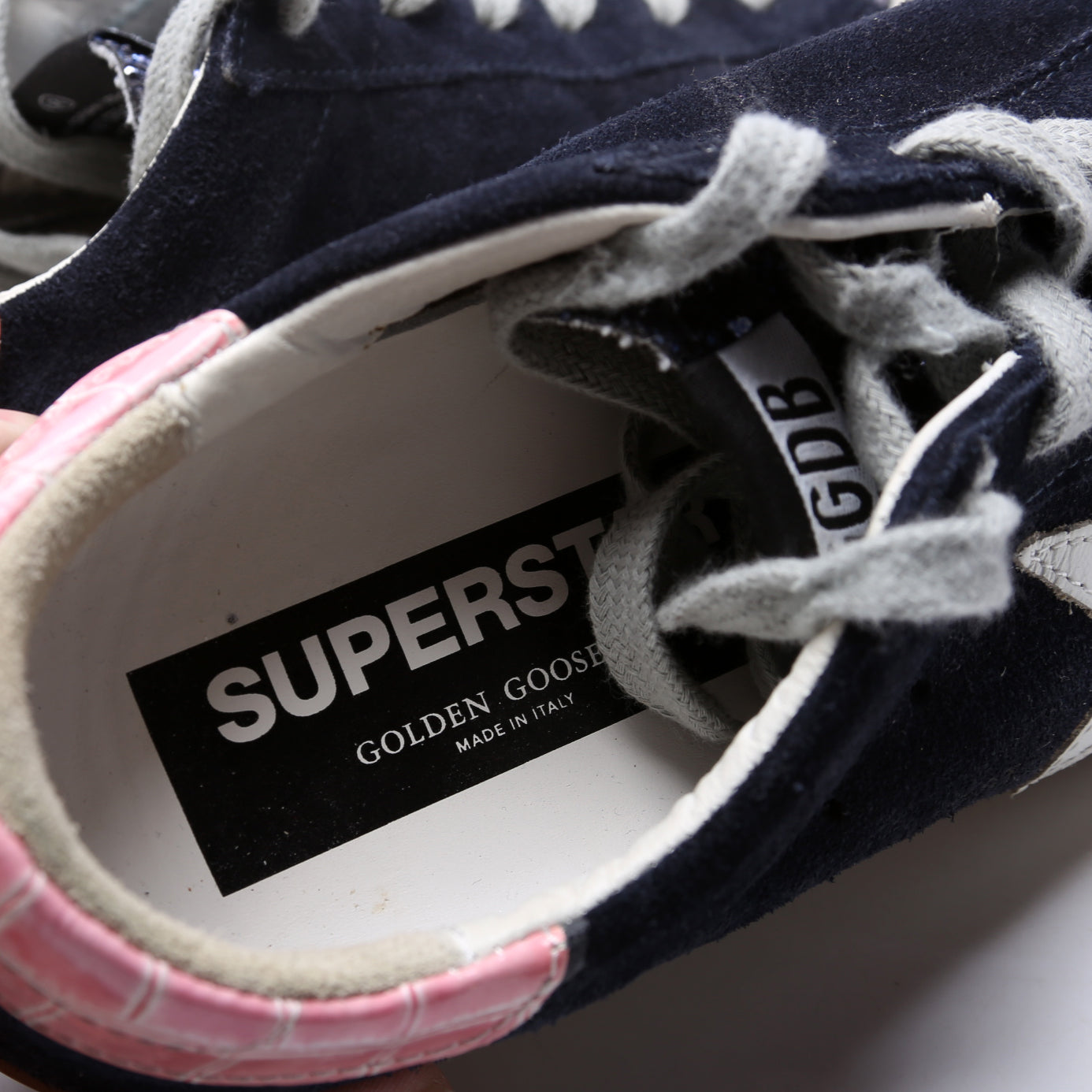 Superstar Classic Sneakers Size 38 Blue/Pink