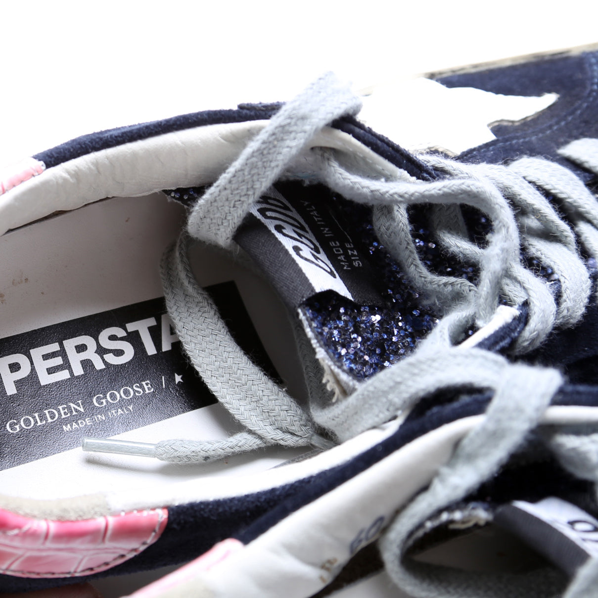 Superstar Classic Sneakers Size 38 Blue/Pink