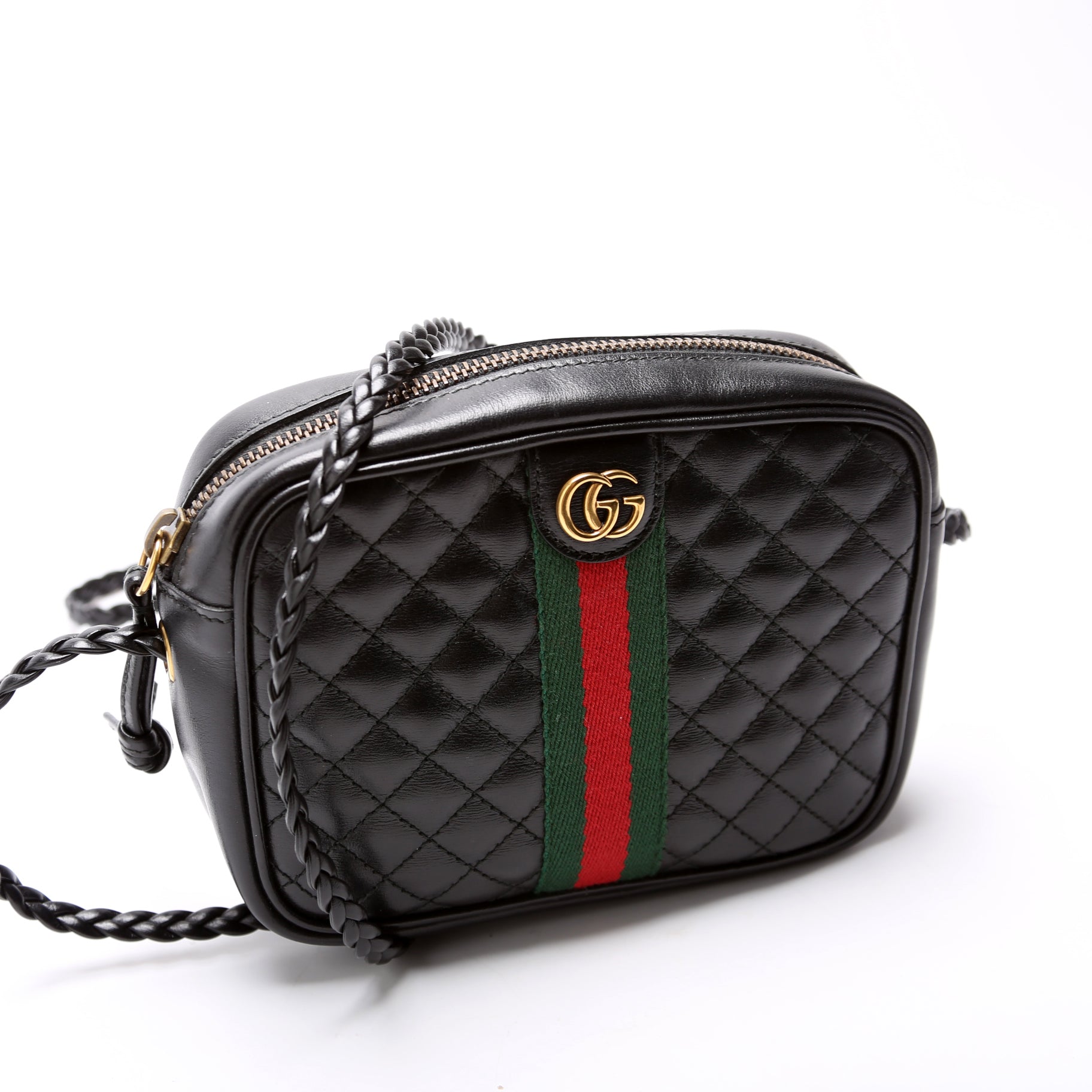 536441 Trapuntata Leather Mini Black
