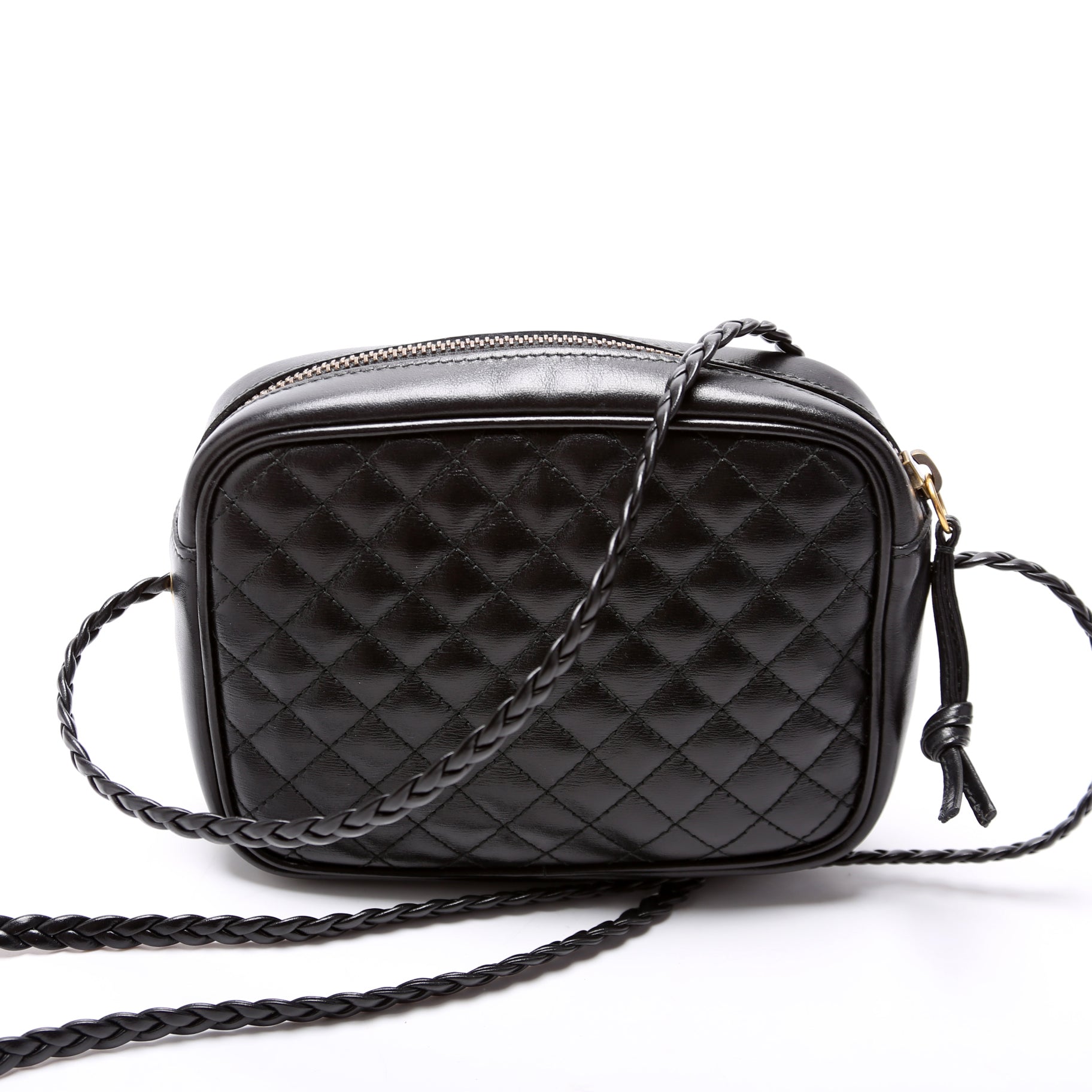 536441 Trapuntata Leather Mini Black
