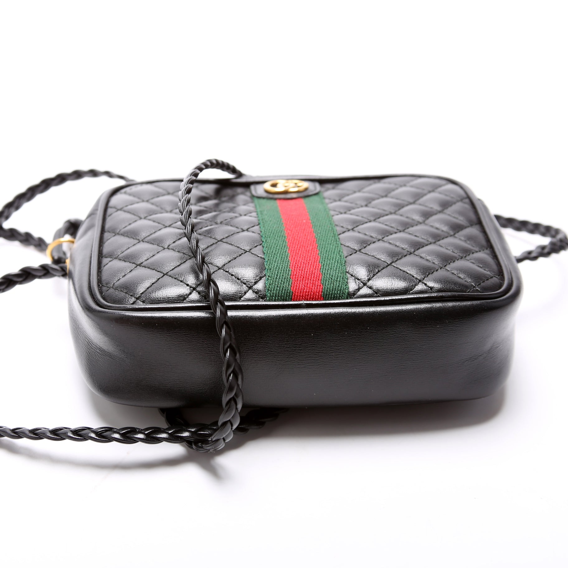 536441 Trapuntata Leather Mini Black