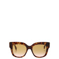 FF0359/G/S F is Fendi Cat Eye Sunglasses Brown