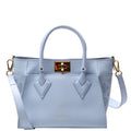 On My Side PM Calfskin/Mahina Sides Blue