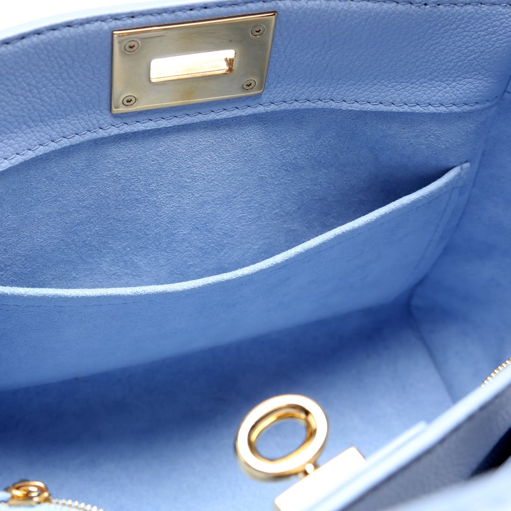 On My Side PM Calfskin/Mahina Sides Blue