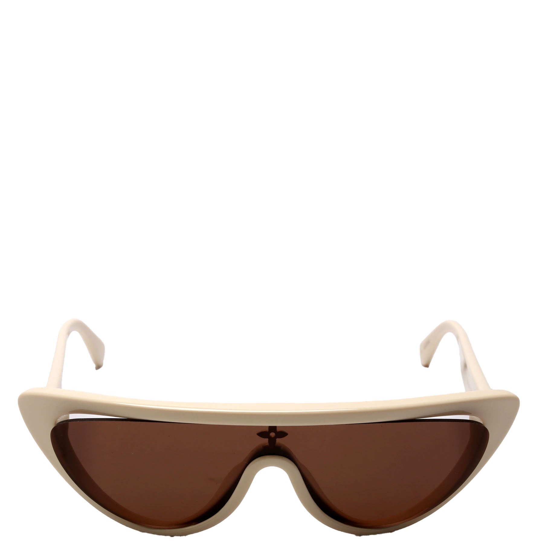 Z2218U Split Cat Eye Sunglasses Cream