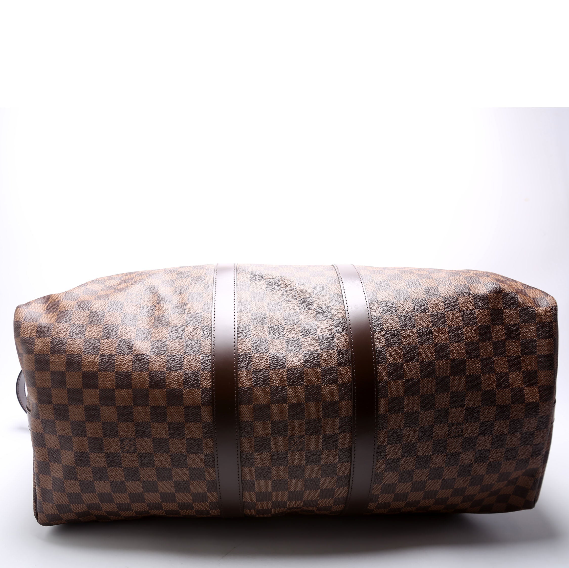 Keepall 55 Damier Ebene Bandouliere