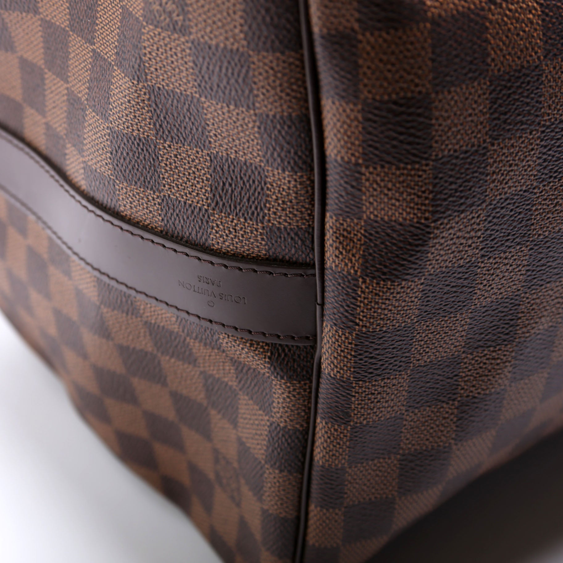 Keepall 55 Damier Ebene Bandouliere