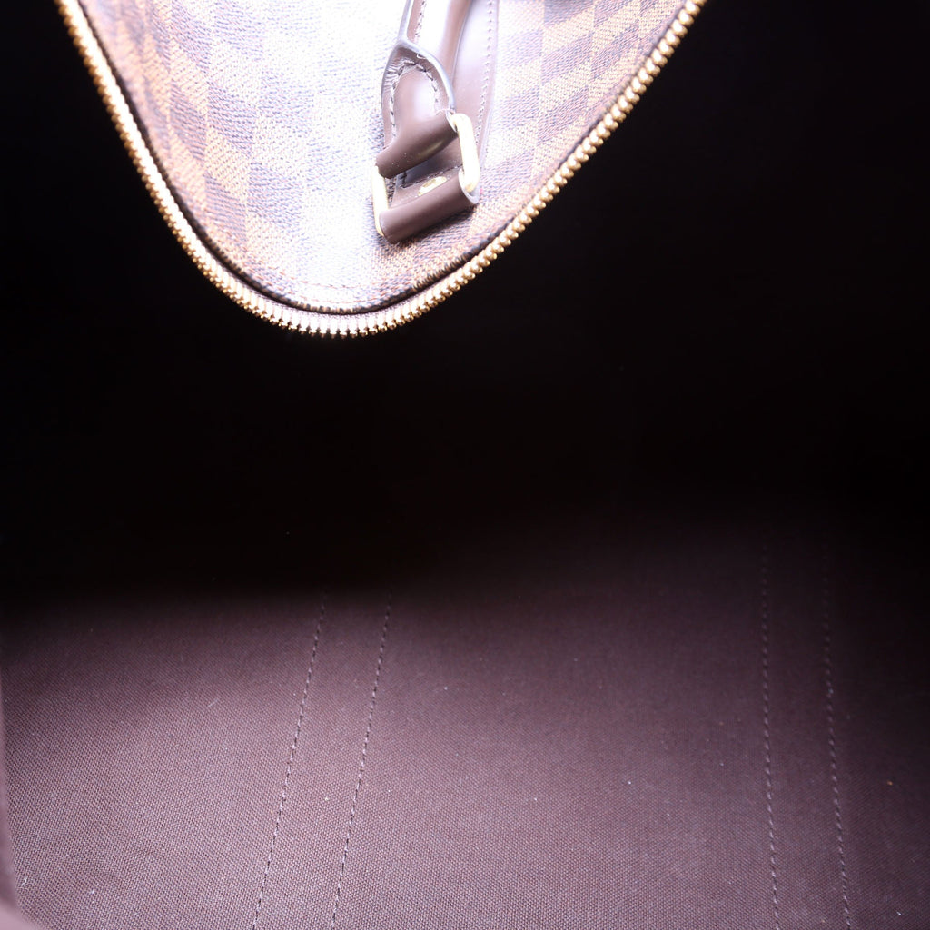 Keepall 55 Damier Ebene Bandouliere