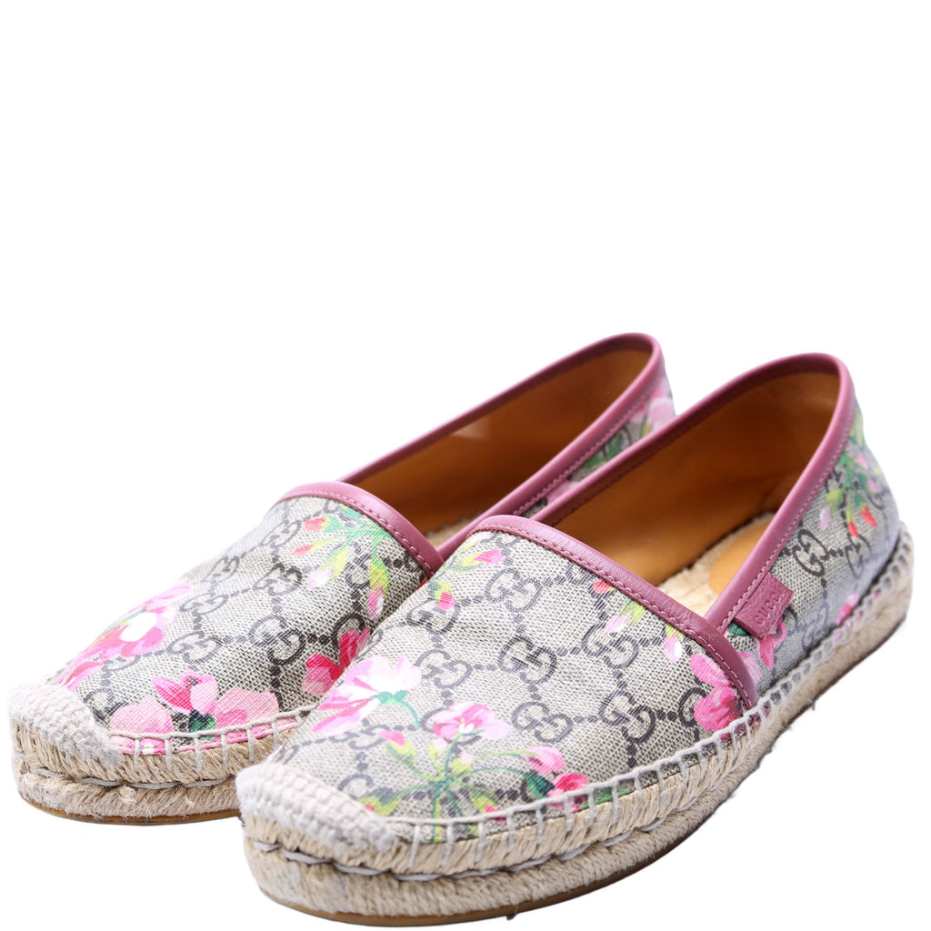 GG Blooms Espadrilles Size 37 Berry