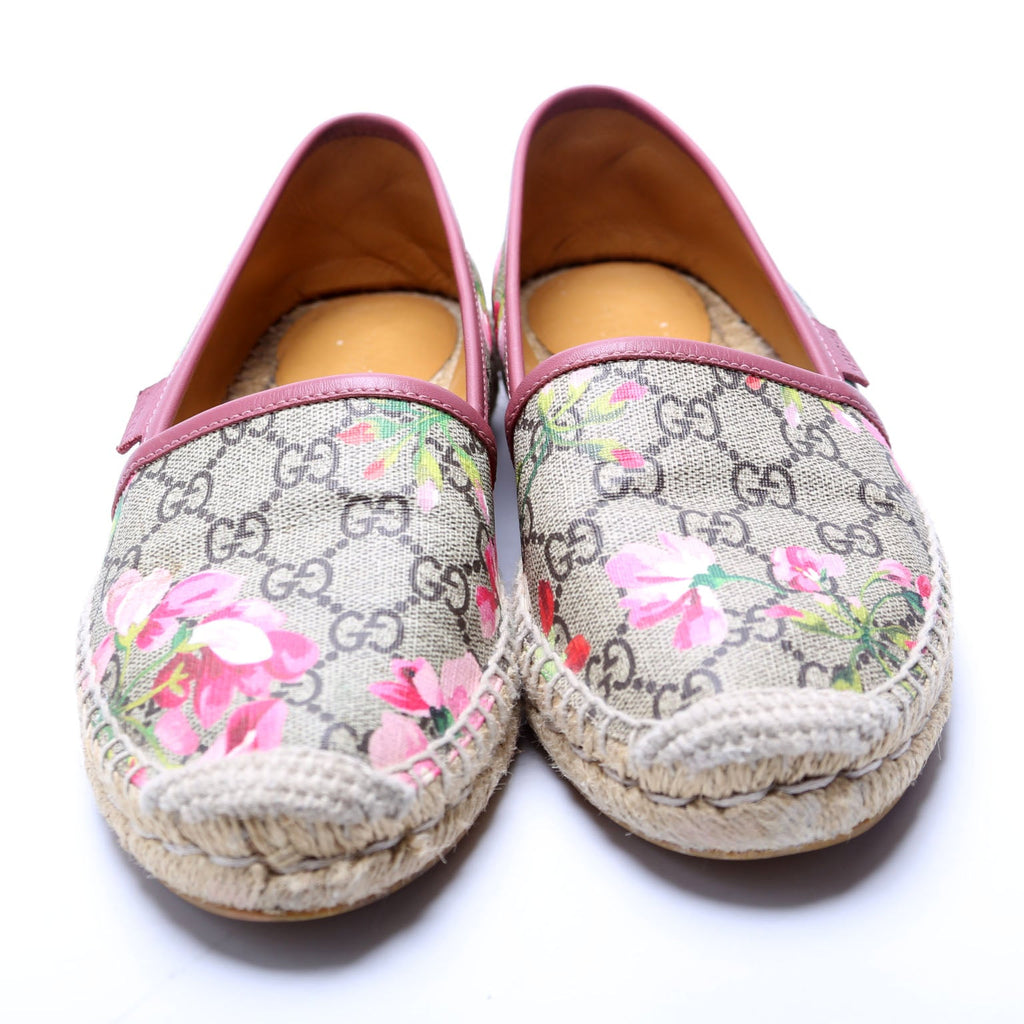 GG Blooms Espadrilles Size 37 Berry