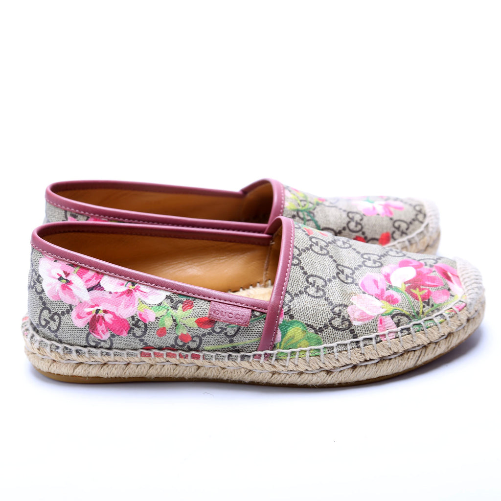 GG Blooms Espadrilles Size 37 Berry
