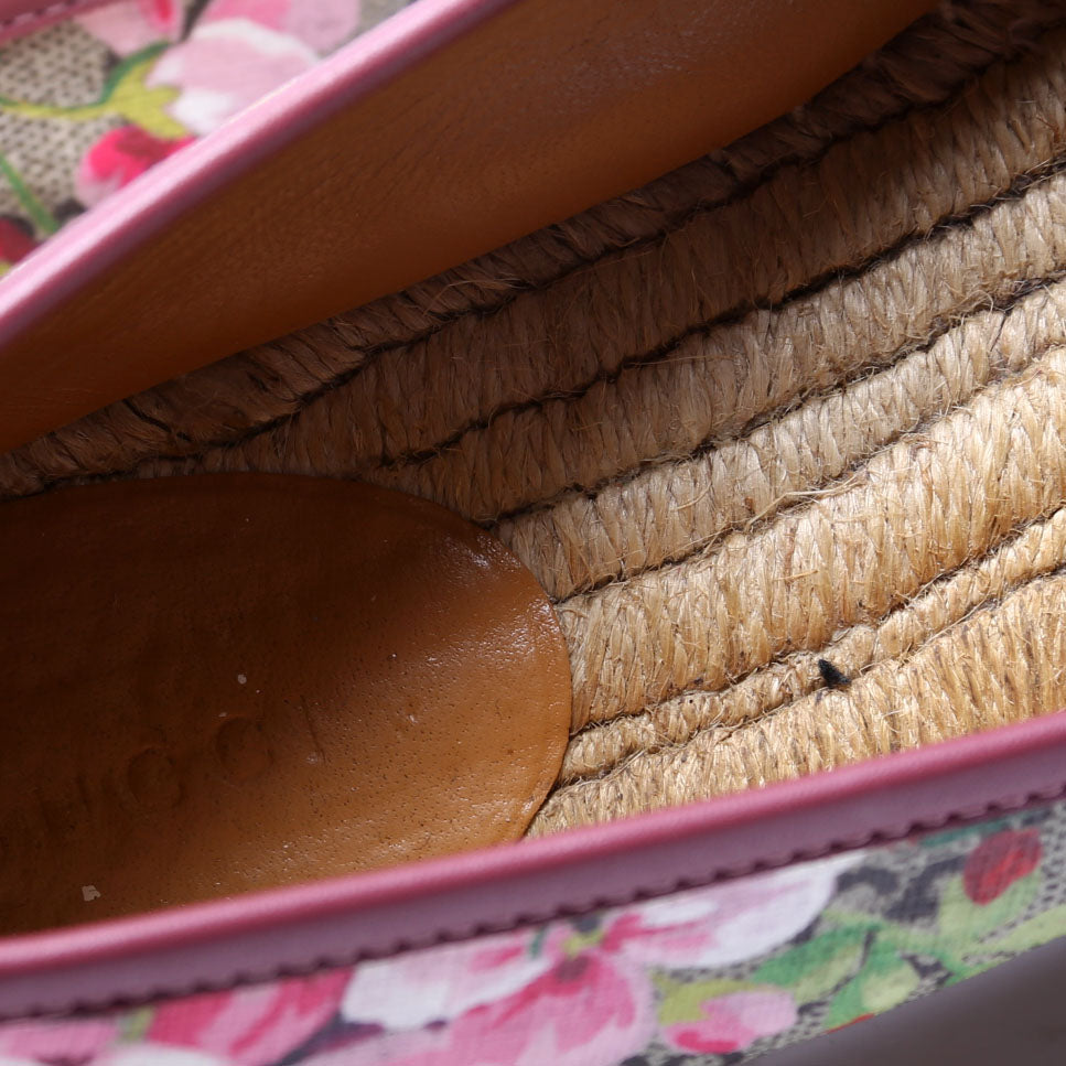 GG Blooms Espadrilles Size 37 Berry