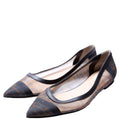 FF Mesh Skimmer Flats Size 40 Black/Brown