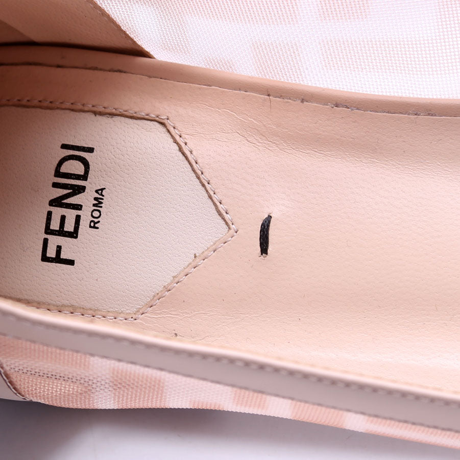FF Mesh Skimmer Flats Size 40 Nude