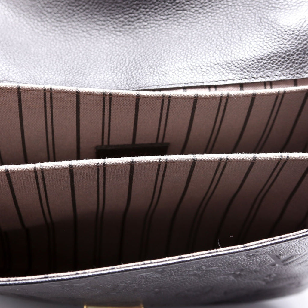 Pochette Metis Empreinte Black