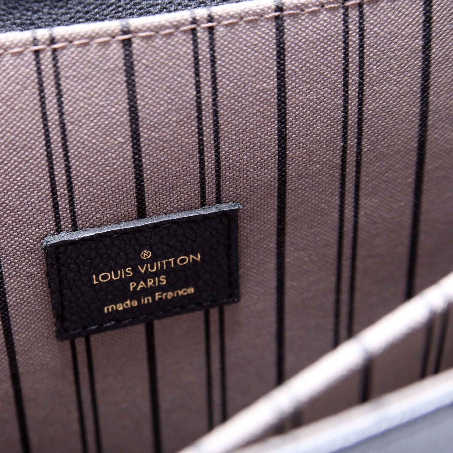 Pochette Metis Empreinte Black