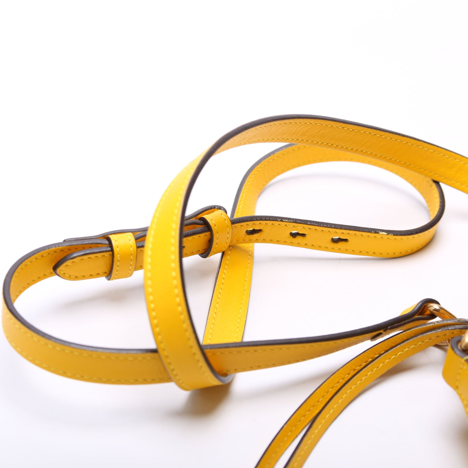 447632 Marmont Small Leather Camera Yellow