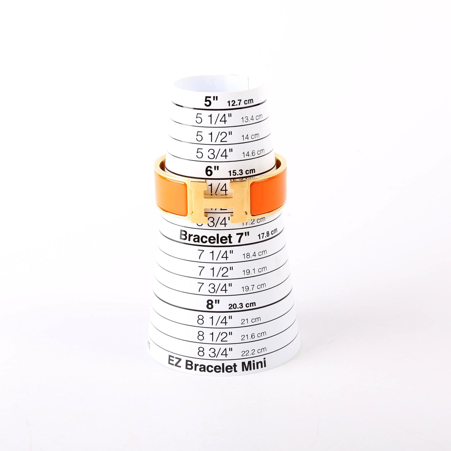 Clic Clac Wide PM Bracelet Gold/Orange