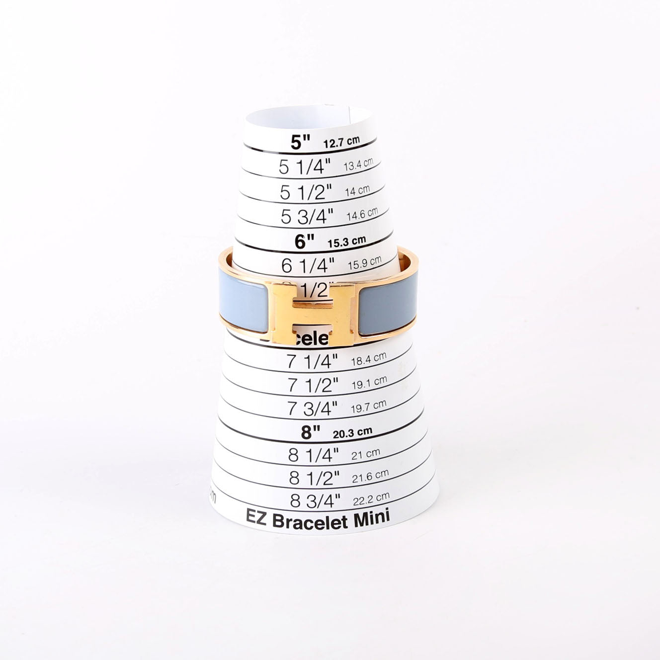 Clic Clac Wide Bracelet Gold/Blue