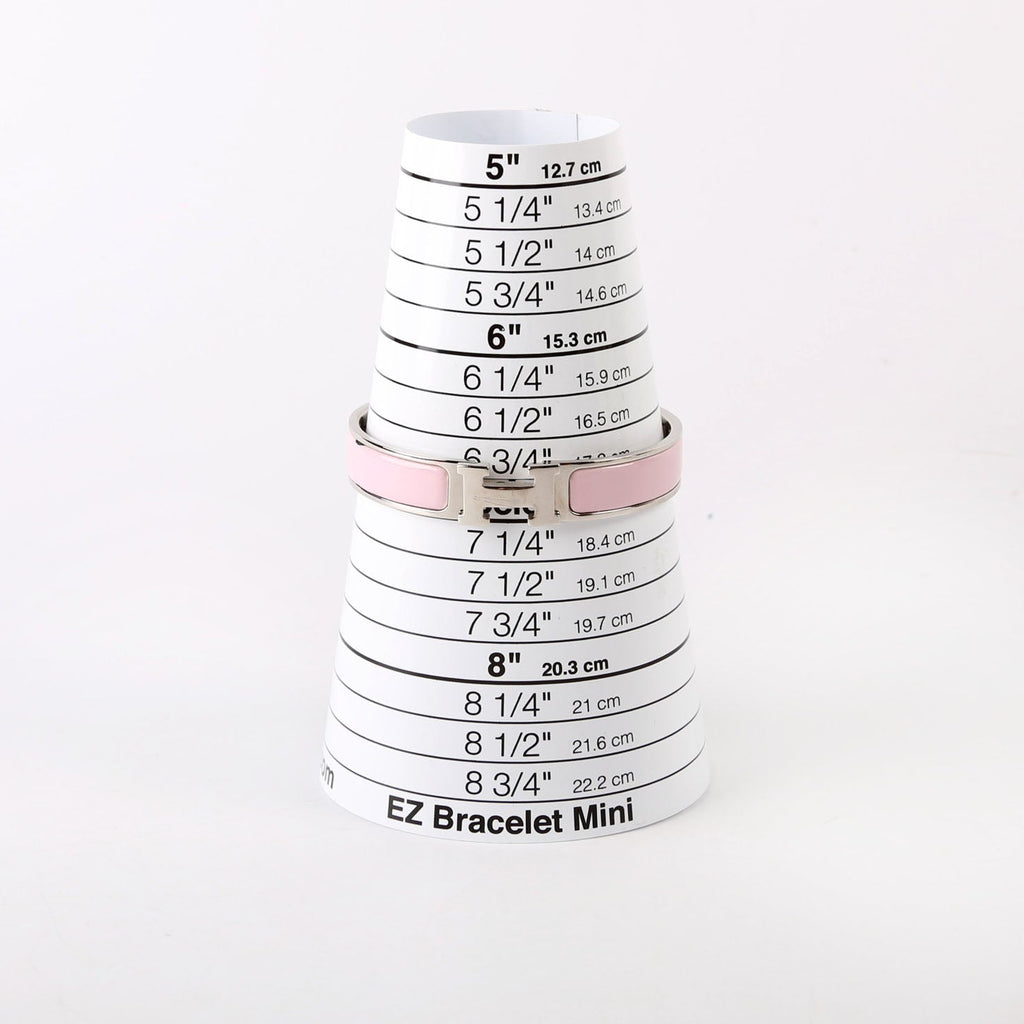 Clic Clac Narrow GM Bracelet Silver/Pink