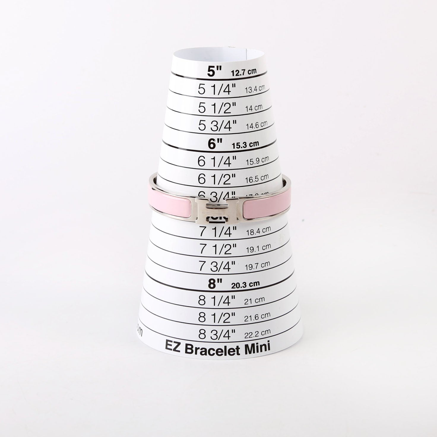 Clic Clac Narrow GM Bracelet Silver/Pink