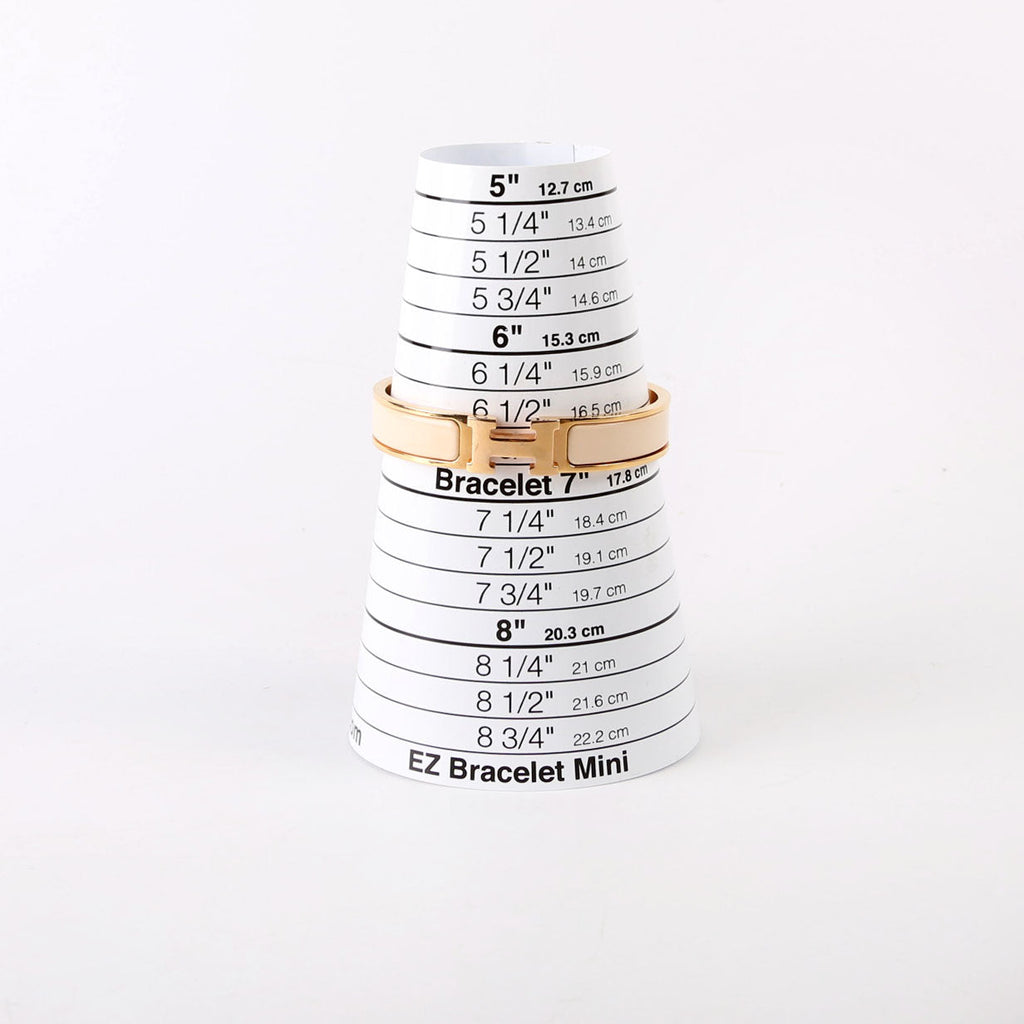 Clic Clac Narrow GM Bracelet Gold/Beige