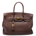 Birkin 35 Clemence Leather Brown