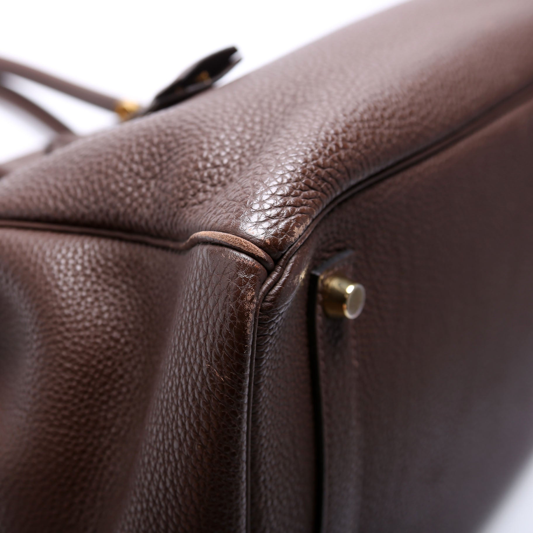 Birkin 35 Clemence Leather Brown