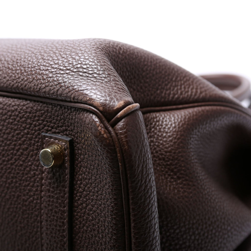 Birkin 35 Clemence Leather Brown