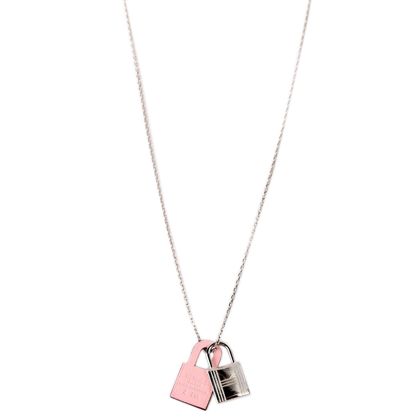 O'Kelly Swift/Palladium Small Pendant Necklace Silver/Pink