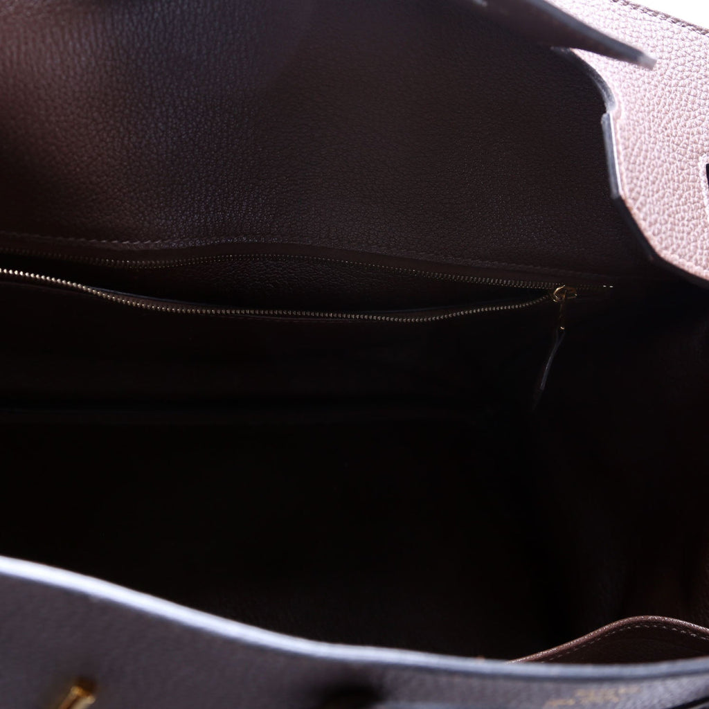 Birkin 35 Clemence Leather Brown