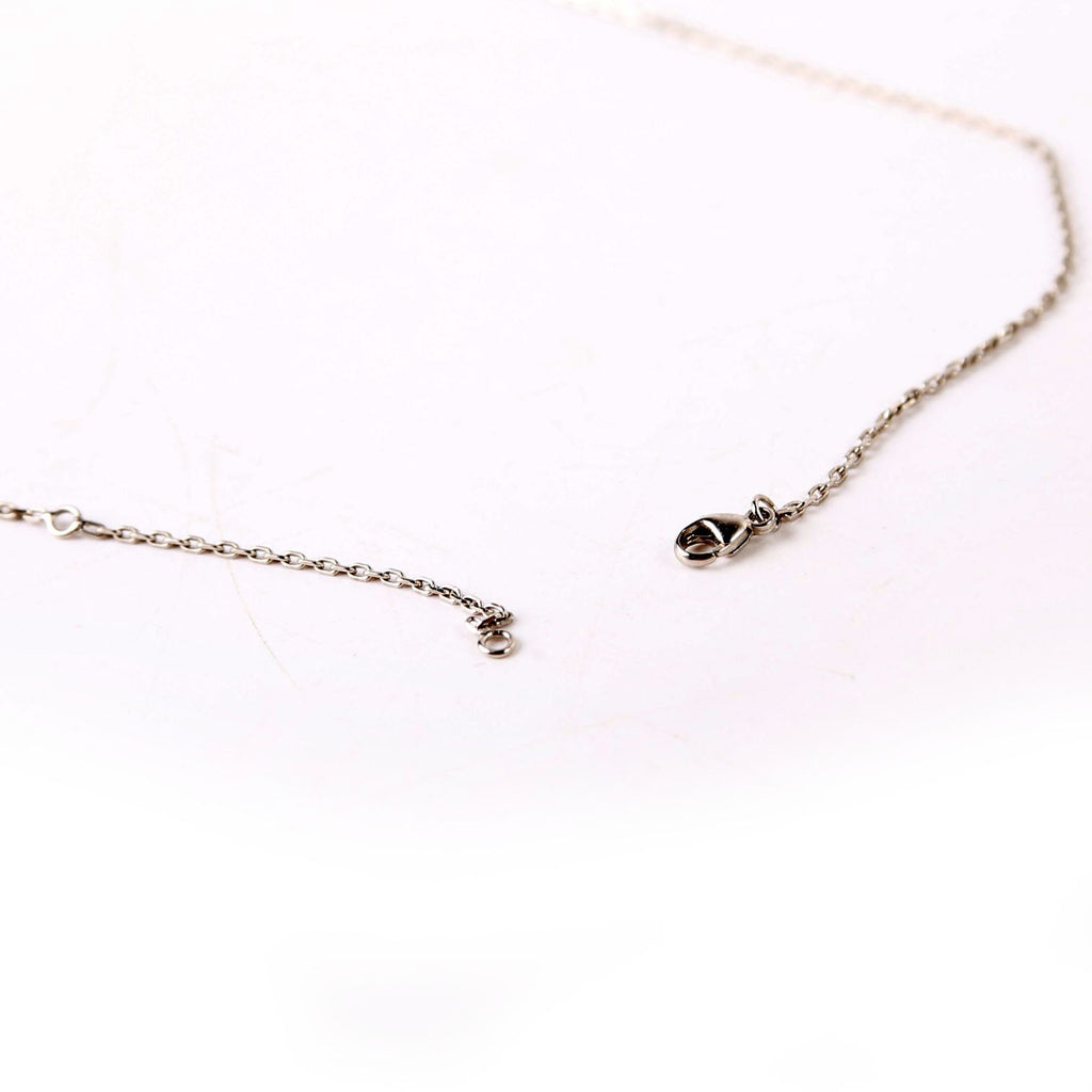 O'Kelly Swift/Palladium Small Pendant Necklace Silver/Pink