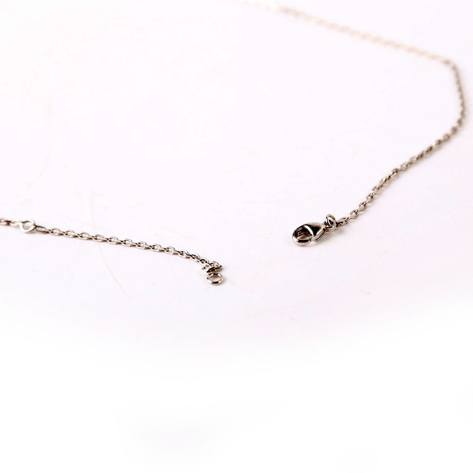 O'Kelly Swift/Palladium Small Pendant Necklace Silver/Pink