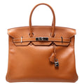 Birkin 35 Swift Leather Brown