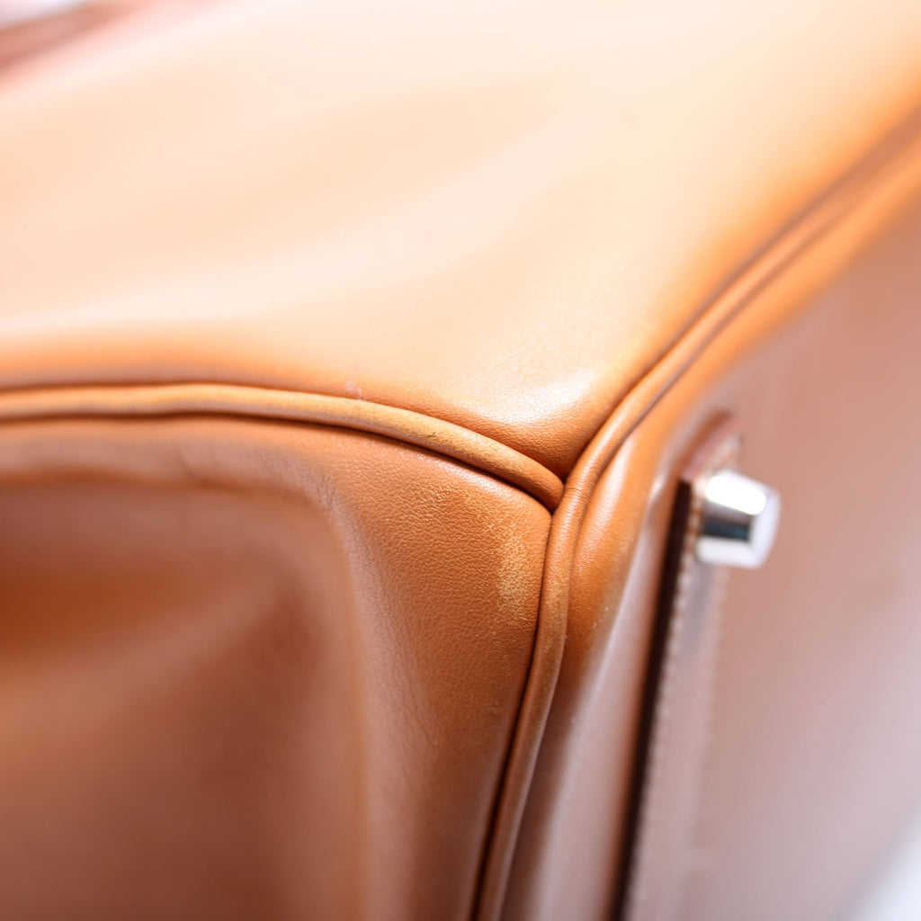 Birkin 35 Swift Leather Brown