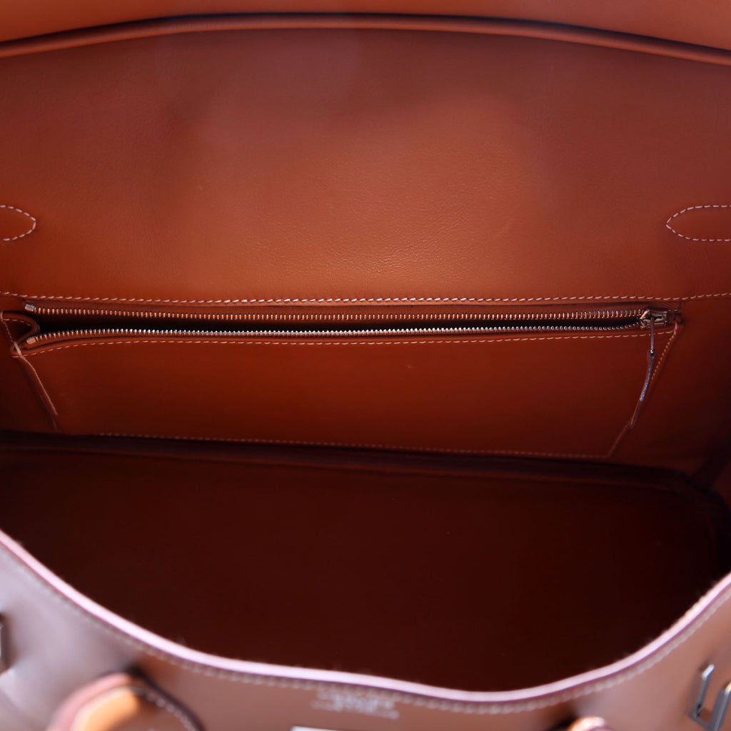 Birkin 35 Swift Leather Brown